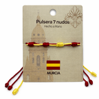 Pulsera 7 Nudos Coloreado - Tono Murcia cotigo