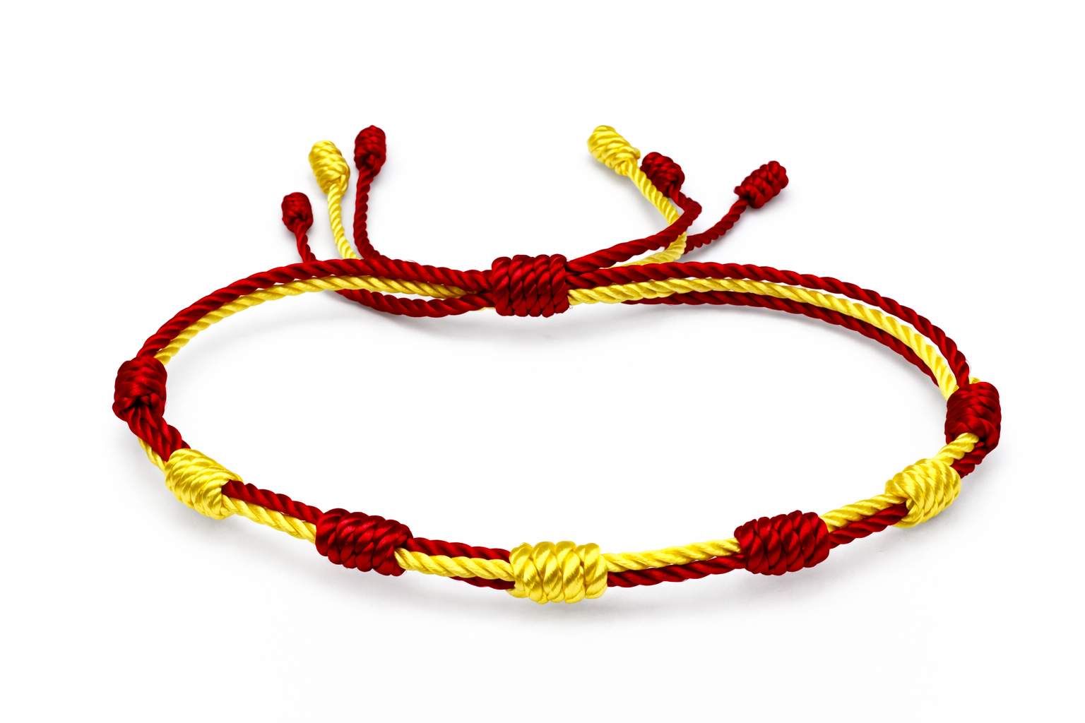 Pulsera 7 Nudos Coloreado - Tono Murcia cotigo