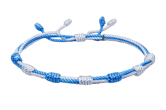 Pulsera 7 Nudos Coloreado - Tono Galicia