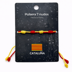 Pulsera 7 Nudos Coloreado - Tono Cataluña cotigo