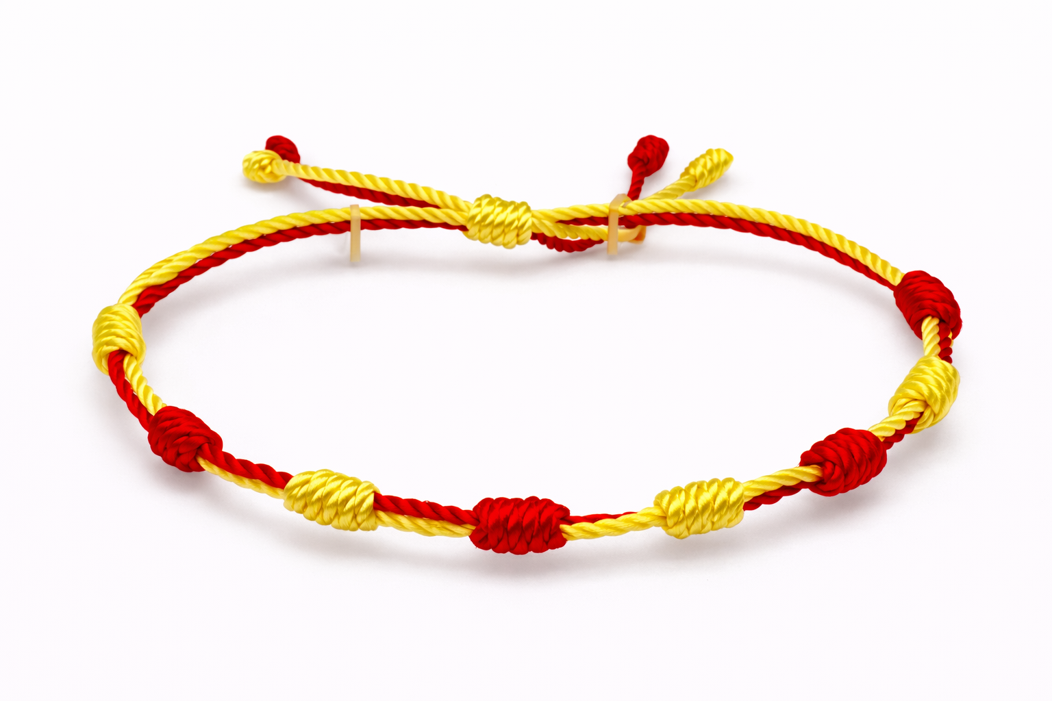 Pulsera 7 Nudos Coloreado - Tono Cataluña cotigo
