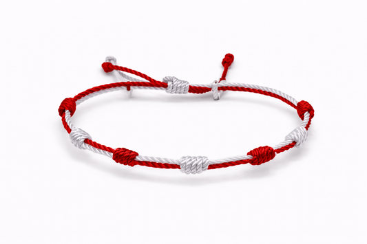 Pulsera 7 Nudos Coloreado - Tono Castilla la Mancha