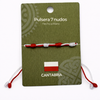 Pulsera 7 Nudos Coloreado - Tono Cantabria cotigo