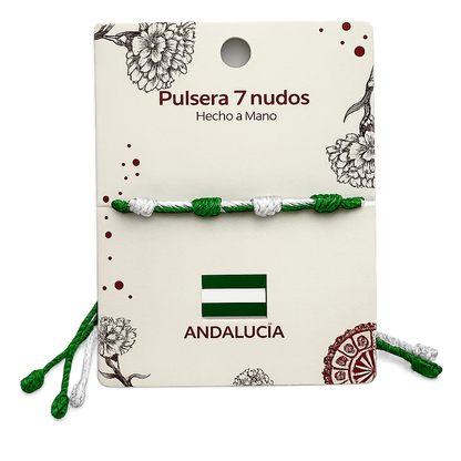 Pulsera 7 Nudos Coloreado - Tono Andalucía