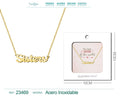Collar Ingles para Sisters Acero con Sobre - cotigo