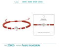 Pulsera Hilo Encerado Rojo con Colgante de Árbol de la Vida cotigo