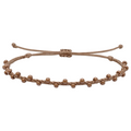Pulsera Hilo encerado con Piedras Naturales  - Cuentas Regulares cotigo