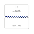Pulsera Hilo encerado con Piedras Naturales  - Cuentas Regulares cotigo