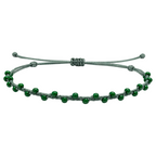 Pulsera Hilo encerado con Piedras Naturales  - Cuentas Regulares cotigo
