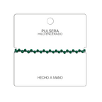 Pulsera Hilo encerado con Piedras Naturales  - Cuentas Regulares cotigo