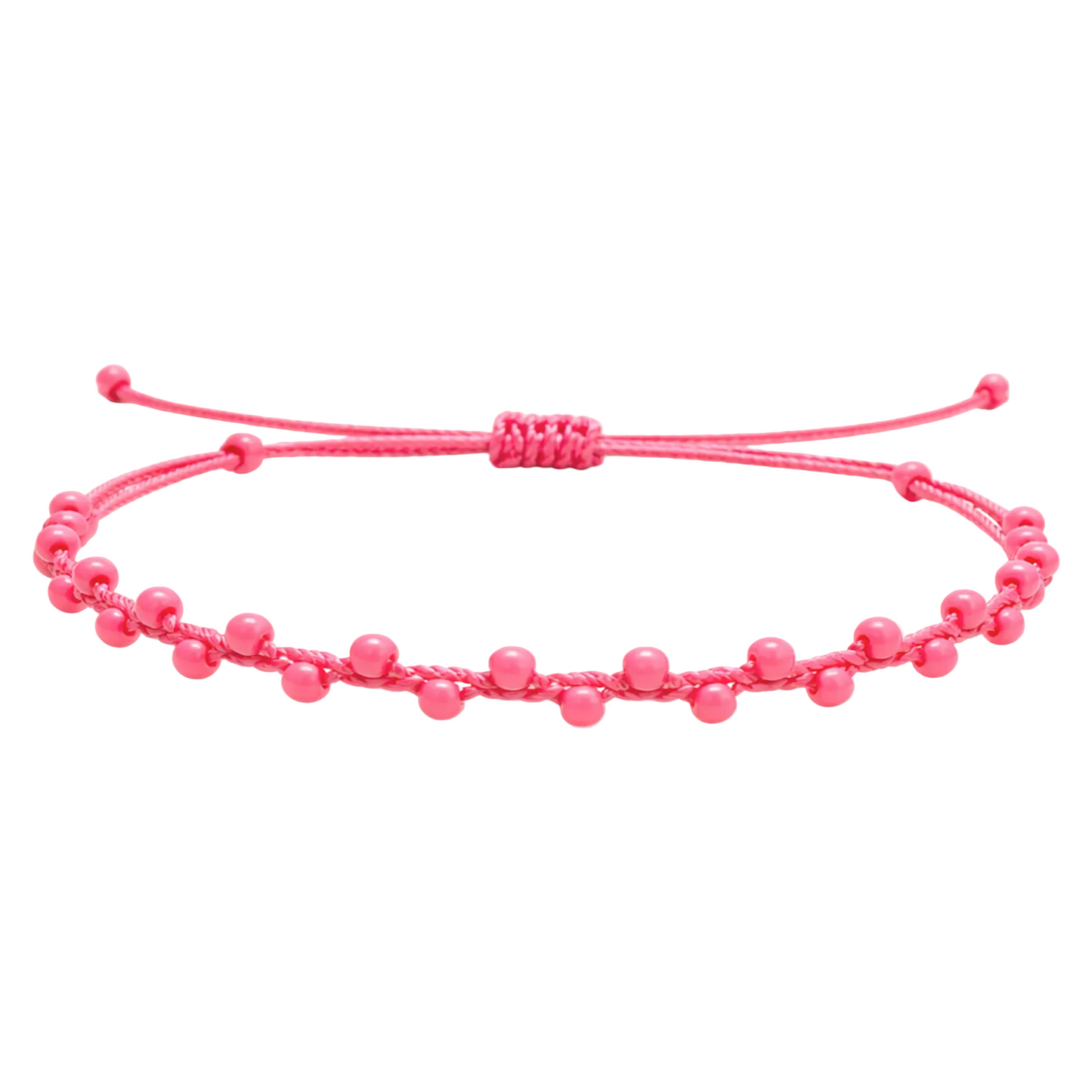 Pulsera Hilo encerado con Piedras Naturales  - Cuentas Regulares