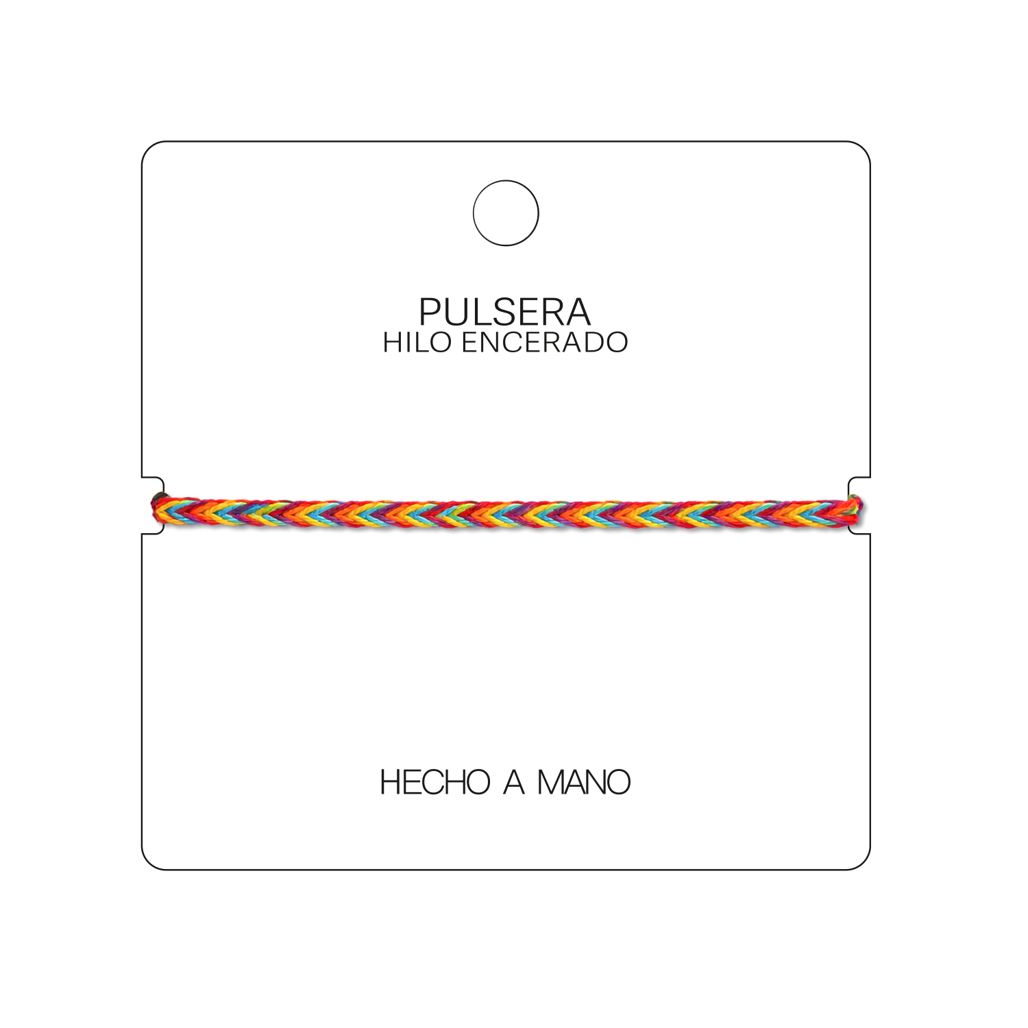 Tropicana - Pulsera Surfista de Hilo Encerado - Multicolor cotigo