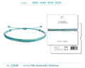 Pulsera de Cordón Encerado Multihilo – detalle 2 del diseño cordón encerado multihilo