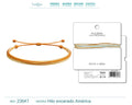 Pulsera de Cordón Encerado Multihilo – detalle 3 del diseño cordón encerado multihilo