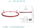 Pulsera de Cordón Encerado Multihilo – detalle 4 del diseño cordón encerado multihilo