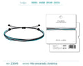 Pulsera de Cordón Encerado Multihilo – detalle 5 del diseño cordón encerado multihilo