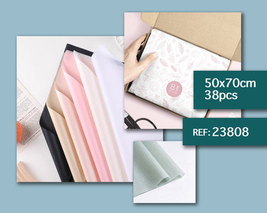 Papel de Seda para Empaquete 50x70cm-38pcs