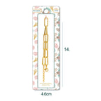 Collar de Cadena Acero color Dorado para CHARM - cotigo