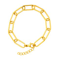Collar de Cadena Acero color Dorado para CHARM - cotigo
