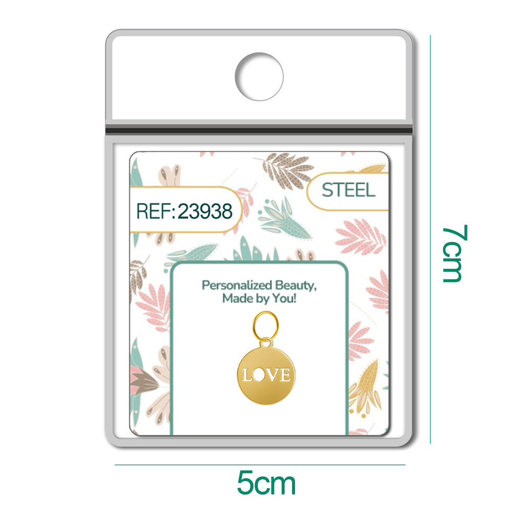 CHARM Acero Inoxidable color Dorado - cotigo