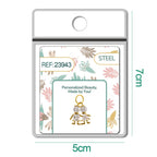 CHARM de Cobre Chapado Oro 14K con Circonita - cotigo
