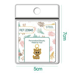 CHARM de Cobre Chapado Oro 14K con Circonita - cotigo