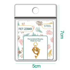CHARM de Cobre Chapado Oro 14K con Circonita - cotigo