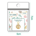 CHARM de Cobre Chapado Oro 14K con Circonita - cotigo