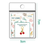 CHARM de Cobre Chapado Oro 14K con Circonita - cotigo