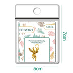 CHARM de Cobre Chapado Oro 14K con Circonita - cotigo