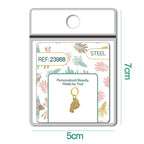 CHARM de Cobre Chapado Oro 14K con Circonita - cotigo