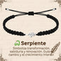Pulsera Hilo Destino Hecho a Mano 🧵 con Amuleto de Suerte y Protección 🍀 en Acero Inoxidable 💎 - cotigo