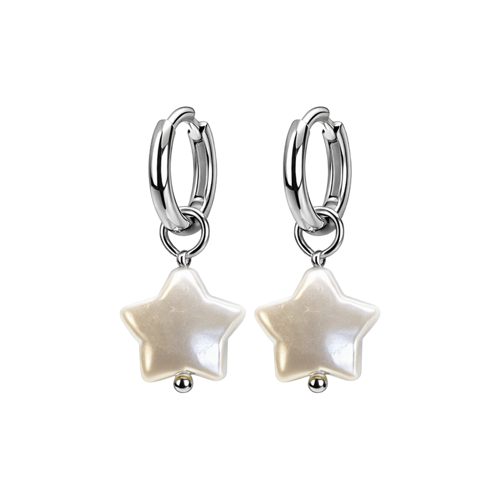 Pendientes de Perlas Barrocas detalle