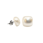 Pendientes de Perlas Cuadrado