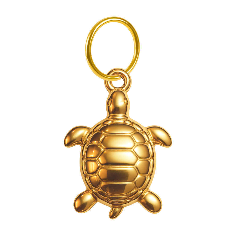 CHARM Acero Dorado Chapado Oro 14 K - cotigo
