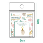 CHARM Acero Dorado Chapado Oro 14 K - cotigo