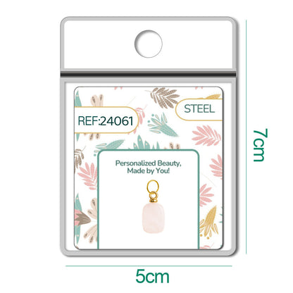 CHARM Acero Dorado Chapado Oro 14 K