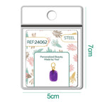 CHARM Acero Dorado Chapado Oro 14 K - cotigo
