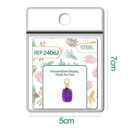 CHARM Acero Dorado Chapado Oro 14 K