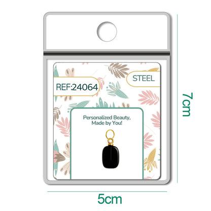 CHARM Acero Dorado Chapado Oro 14 K