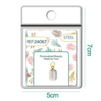 CHARM Acero Dorado Chapado Oro 14 K - cotigo