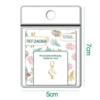 CHARM Acero Dorado Chapado Oro 14 K - cotigo