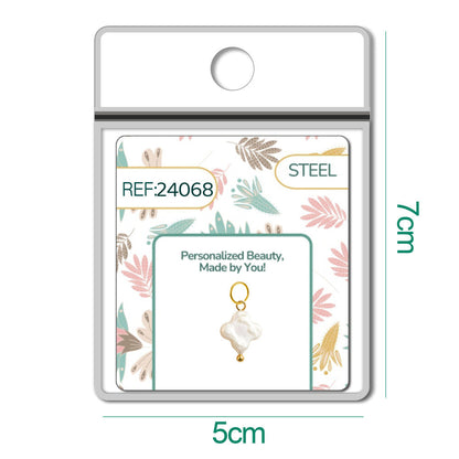 CHARM Acero Dorado Chapado Oro 14 K