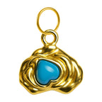 CHARM Acero Dorado Chapado Oro 14 K - cotigo