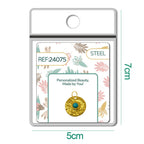 CHARM Acero Dorado Chapado Oro 14 K - cotigo