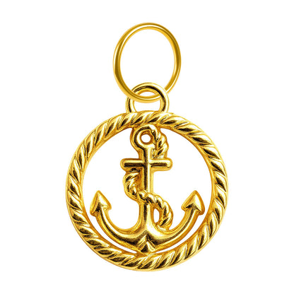 CHARM Acero Dorado Chapado Oro 14 K