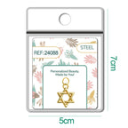 CHARM Acero Dorado Chapado Oro 14 K - cotigo