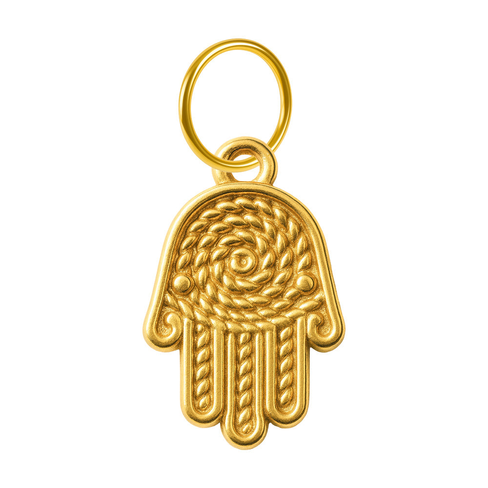 CHARM Acero Dorado Chapado Oro 14 K - cotigo