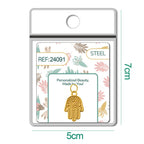 CHARM Acero Dorado Chapado Oro 14 K - cotigo