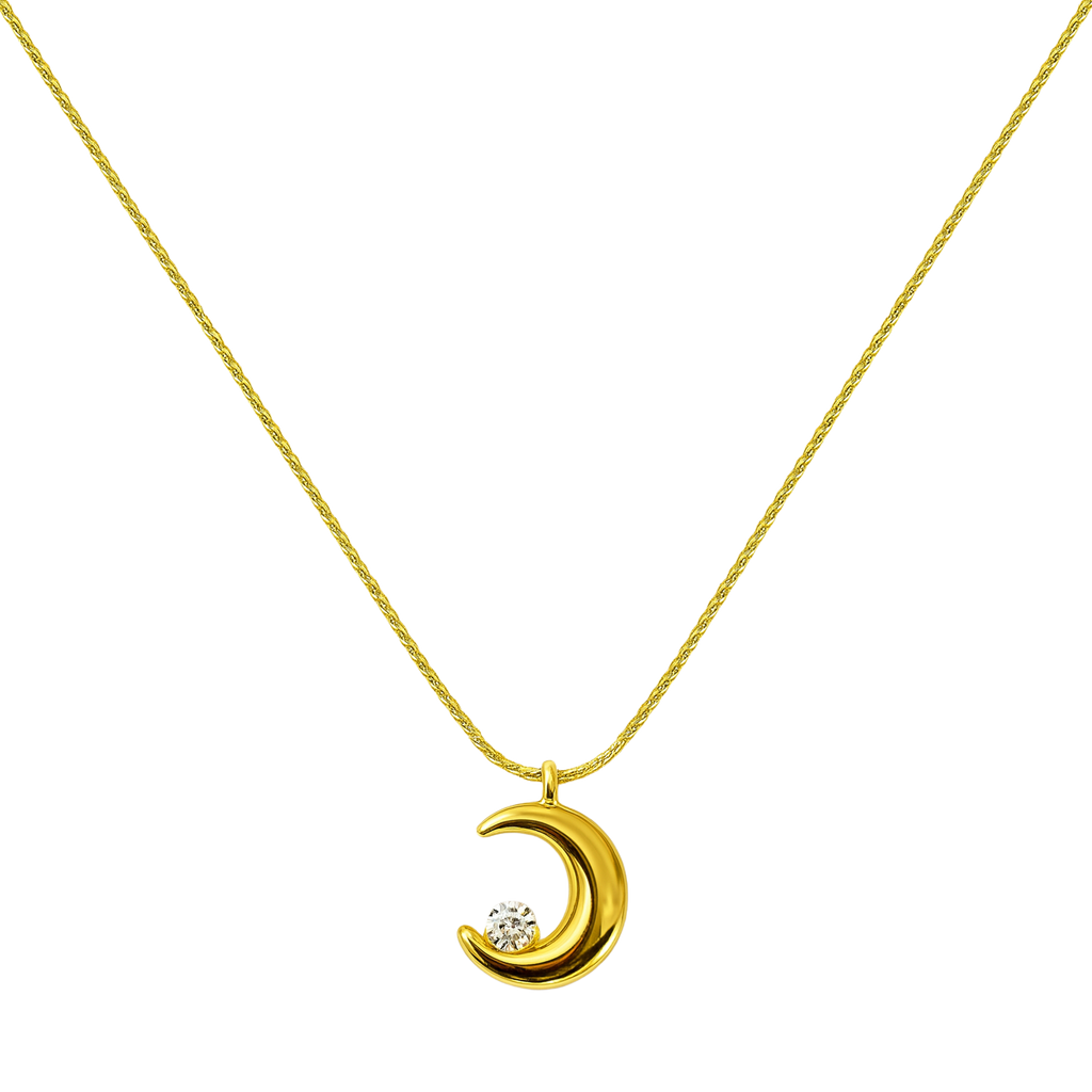 Collar Luna Y Estrella